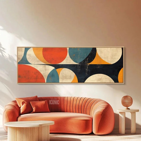 Wide Panoramic Wall Art for Living Room Canvas